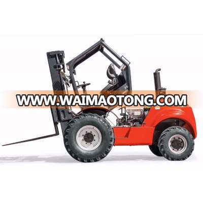 Samuk 4WD Hydrostatic Transmission Rough Terrain Forklift