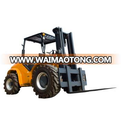 Samuk 4.0ton,5.0ton Rough Terrain Forklift with 2 wheel drive system