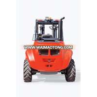 5000-7000lbs 4WD Rough Terrain Forklift with Hydrostatic Transmission